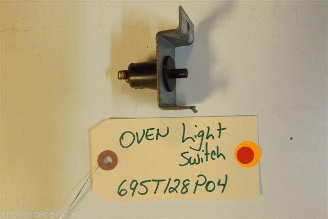TAPPAN Stove 695T128P04 Oven light switch used part TAPPAN Stove 695T128P04 Oven light switch used part